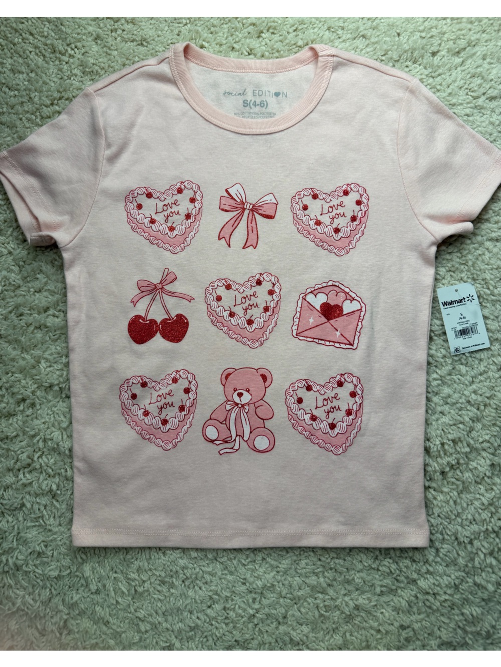 WMNS Small (4-6) Social Edition Tee NWT